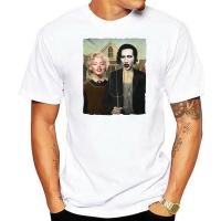 Marilyn Monroe Tshirt Manson Tshirt American Gothic Funny Glamour Pinup 2022 T Shirt Men Cotton Gildan