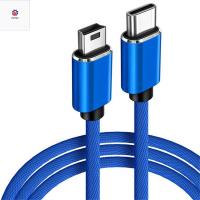 P9YN2สายเคเบิลยูเอสบีโอทีจี Type C Mini 5P USB 2.0ซิงโครไนซ์ Type-C เพื่อสายมินิ USB การส่งข้อมูลอย่างรวดเร็วสายถ่ายโอนสายชาร์จอุปกรณ์เครื่องมือสื่อสาร