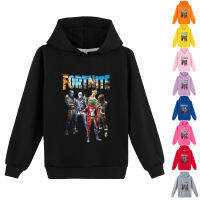 Fortnites เสื้อสเวตเชิ้ตเสื้อฮู้ดอนิเมะเด็กหญิงเด็กชายเด็กผู้ชาย,ผ้าฝ้าย65% + เส้นใยโพลีเอสเตอร์35% เกาหลี9สีแขนยาว0000สำหรับฤดูใบไม้ผลิและฤดูใบไม้ร่วง