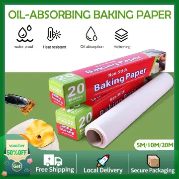 35/10/20/5M NonStick Cookie Sheet Parchment Paper Baking Sheets