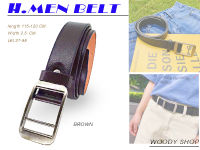 เข็มขัดหนัง หัวอัลลอยด์ ไม่เป็นสนิม?H-MEN-BELT?พร้อมส่งทันทีจากไทย ✅