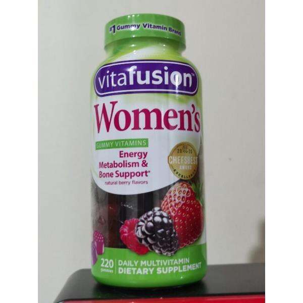 Vitafusion Womens Multivitamin Gummy 220 Gummies Women Adult Vitamin ...