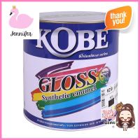 สีน้ำมัน TOA KOBE #K210 สีน้ำตาล เงา 1 แกลลอน (3.8 ลิตร)ENAMEL PAINT TOA KOBE #K210 BROWN GLOSS 1GAL **คุ้มที่สุดแล้วจ้า**