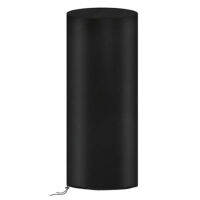 Patio Heater Cover สำหรับ Heater Cover 210D Oxford Waterproof, Windproof, Black Protector Round 50X50X120 Cm