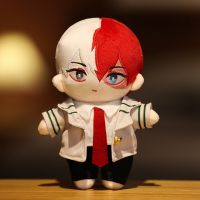 ของเล่นตุ๊กตาอะนิเมะการ์ตูนน่ารัก Bakugou Katsuki Todoroki Shoto หมอนเสื้อฮู้ดมิโดริยะอิซุคุตุ๊กตา Boku No Hero Academia