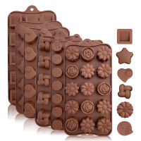 SILIKOLOVE Hot Styles Chocolate Mold Silicone Molds for Baking Chocolates Candies Gummy Jello Bread  Cake Cookie Accessories