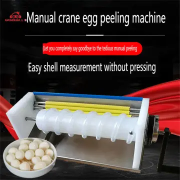 Commercial Small Quail Egg Peeler Automatic Bird Eggs Peeling