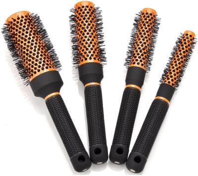 Professional Roller Hair Brush Round Set Detangling Nylon Bristles Hair Blow Drying Styling Curling,Massage Comb The Hair combs