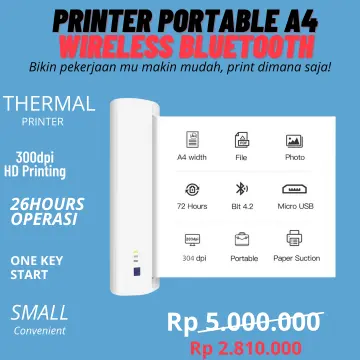 Jual Printer Portable A4 Murah & Terbaik - Harga Terbaru Februari 2024