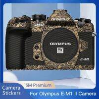 ฟิล์มห่อไวนิลสำหรับ Olympus E-M1 II สติ๊กเกอร์ติดบนตัวเครื่องสติกเกอร์ป้องกันกล้อง OM-D เครื่องหมาย EM1 2 M2 Mark2 Markii E-M1M2 E-M1II Markii