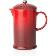 BÌNH PHA CÀ PHÊ LE CREUSET FRENCH PRESS, MÀU ĐỎ - comkho.com