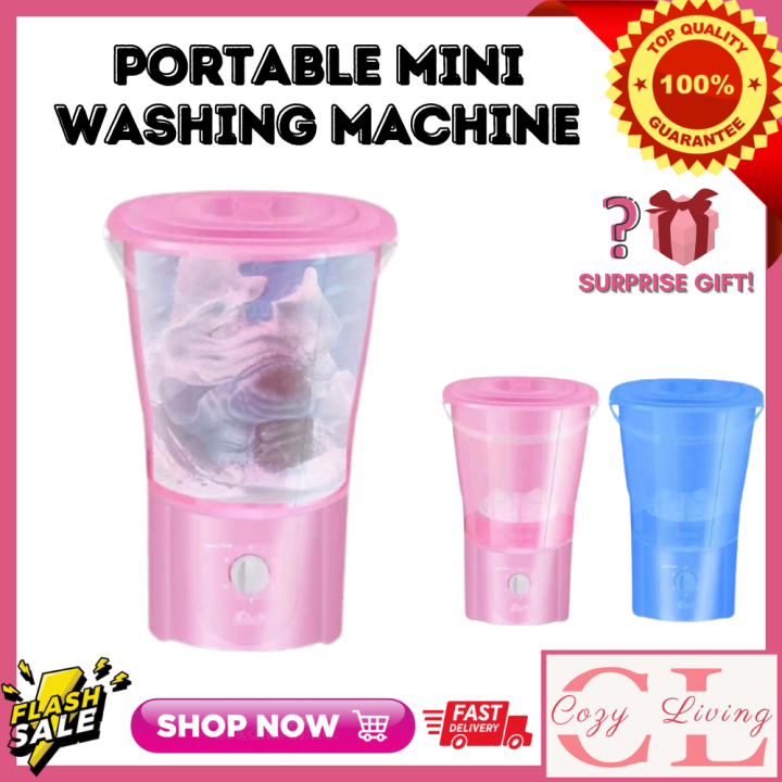 COZY LIVING│Portable Bucket Washing Machine Mini Washing Machines