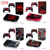 Marvel ไวนิลรูปลอกสติกเกอร์ผิวสำหรับ PS5 ดิสก์สติกเกอร์ผิวคอนโซลและ 2 DualShock Controllers อุปกรณ์เสริมเกมเต็มรูปแบบ-yrumrudang