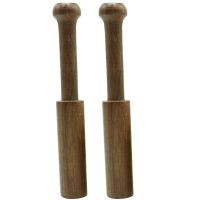 Bowlmallet Sound Singing Sticks Bowls Rod Knocking Wood Chanting Striker Stick Tibetan Strikersnepalesemortarpestle Mindfulness