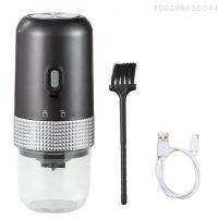 เครื่องบดกาแฟไฟฟ้าแบบพกพา13W 200Ml ชาร์จไฟได้ USB ตั้งค่าเครื่องบดถั่วชงกาแฟไร้สายพร้อมแปรงทำความสะอาดสำหรับการเดินทางแคมป์ปิ้งสำนักงานในครัวเรือน