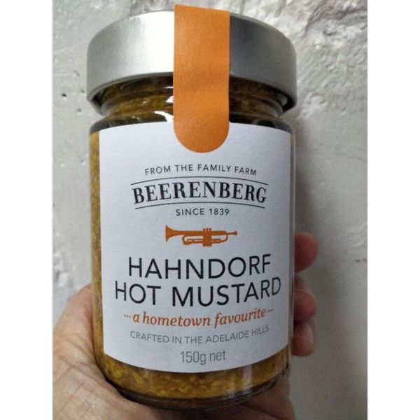 new-arrival-beerenberg-hahndirf-hot-mustard-มัสตาร์ด-ปรุงรส-บีเรนเบิร์ด-150g