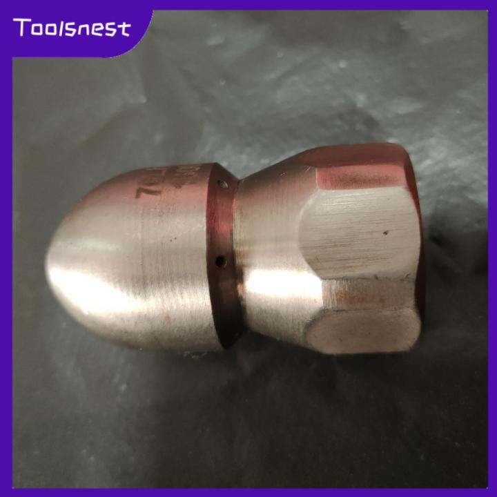 toolsnest-หัวฉีดท่อน้ำทิ้งหัวฉีดทำความสะอาดหัวฉีดตัวล้างเครื่องฉีดน้ำแรงดันสูง1ล่าสุด6ตัวเชื่อมต่ออย่างรวดเร็วสำหรับท่อระบายน้ำ