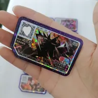 Pokemon Gaole Disks เกมส์ตู้ QR 5ดาวการสะสมบัตรแฟลชจีเอโอลดิสก์ Necrozma Rayquaza Lunala ของขวัญสำหรับเด็ก