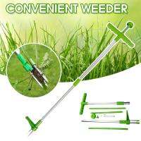 Detachable Root Remover Long Handle Lightweight Claw er Manual Outdoor Yard Stand Up Garden Lawn Grass Puller Killer