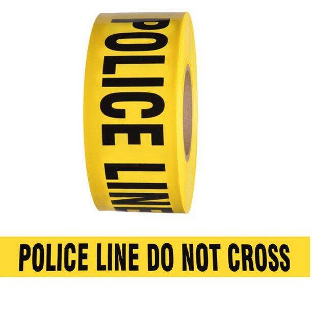 POLICE LINE BARRICADE TAPE 300M （thickness0.3mm）500M,1000M(thickness0 ...