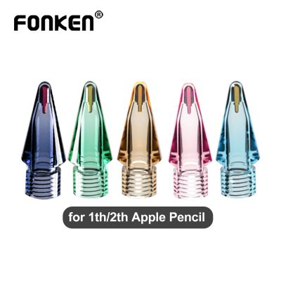 หัวสำหรับเปลี่ยนที่ชัดเจนสำหรับดินสอ1/2 Gen เคล็ดลับสำหรับปากกา Ipad ดินสอ1St การสร้าง2Nd ปลายปากกาสำหรับ Stylus Ipad