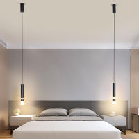 Modern Long Cable Pendant Lamps for Bedside Living Room Foyer Lighting Nordic LED Ceiling Hanging Pendant Lamp Warm White Light