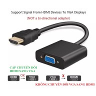 Cáp chuyển đổi HDMI sang VGA dùng chuyển đổi HDMI từ Android Box sang màn hình vi tính LCD, Tivi, máy chiếu thumbnail