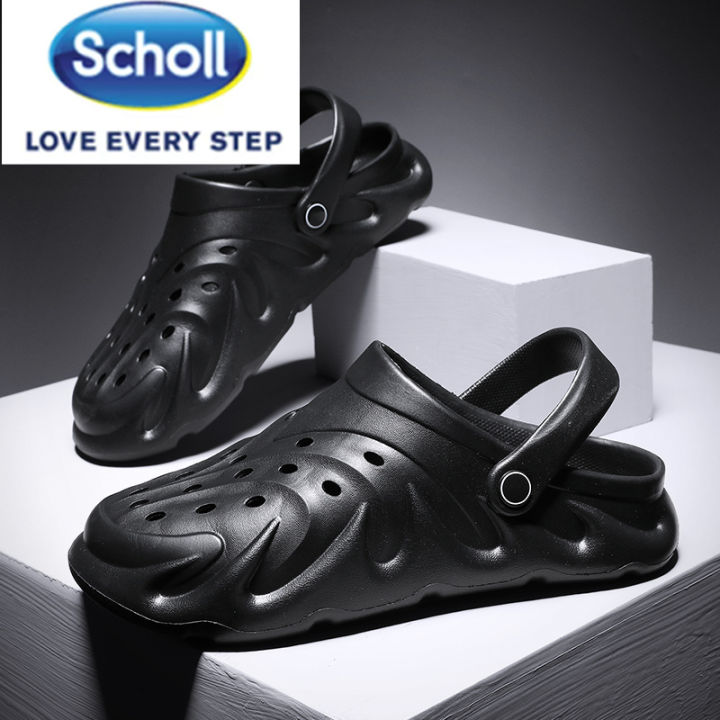 scholl-สกอลล์-scholl-รองเท้าแตะสำหรับนวดรองเท้าแตะสไตล์ใหม่และรองเท้าแตะสำหรับผู้ชายรองเท้าแตะเพื่อสุขภาพบ้านพื้นแบนด้านนอกสวมใส่ได้ทุกแบ-รองเท้าสกอลล์-nbsp-รองเท้าสกอ-สกอล์-scholl-รองเท้าสกอลล์-schol