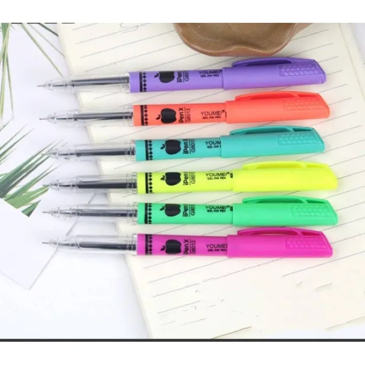 12 Pcs IPEN Gel Pen Ink Sign Pen Ballpoint Pen Writing Gel Ink Pen Gel Ballpen Lazada PH