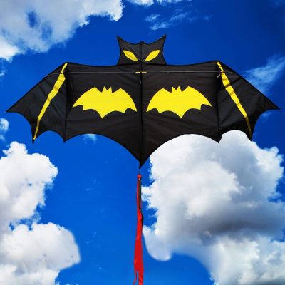 1PC Outdoor Toy for Kids Interactive Toy for Family Games Wedding Celebrating Toys Bat Kite Assembly Kite for Beach Time