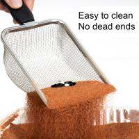 TEXCat Litter Scoop Cat Sand Hollow Out Leak Small Holes Shovel Sand Hanging Hole Pet Cat Litter Tray Beach Shovel Cat