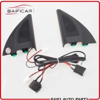 Baificar New Genuine Triangle Head Tweeter Speakers Car Audio Trumpet Speakers Tweeter With Wire For 2017 Hyundai Solaris Verna