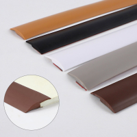 PVC Sealing Strip Door Bottom Self-adhesive Anti-collision Rubber Strip Practical Floor Stickers Sealing Durable Home Decorate