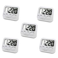 ↂ 5X Digital Kitchen Timer Large Screen Large Font Display Magnetic Back Cooking Timer Loud Alarm