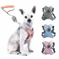 Reflective Dog Harness and Leash Set for Small Medium Dogs Pet No Pull Dog Harness Leash Vest for Puppy Pet Pug French Bulldog