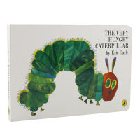 Caterpillars hungry caterpillar childrens Book Childrens picture book Eric Carrs works Liao Caixing book list English Enlightenment paper book