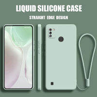 เคส Tecno Pop 4 Pro case เคสกันกระแทกซิลิโคนเหลวแบบเต็มรูปแบบต้นฉบับสี่เหลี่ยมจัตุรัสตัวป้องกันกล้องด้านหลัง