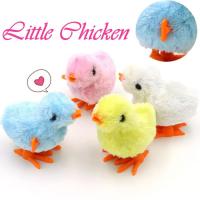 Cute Chicken Clockwork Toy Walk Swing Chicken Toy Random Color S6G5