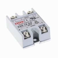 1Pcs SSR10DD SSR-10DD Manufacturer 10A solid state relay input 3-32VDC output 5-60VDC