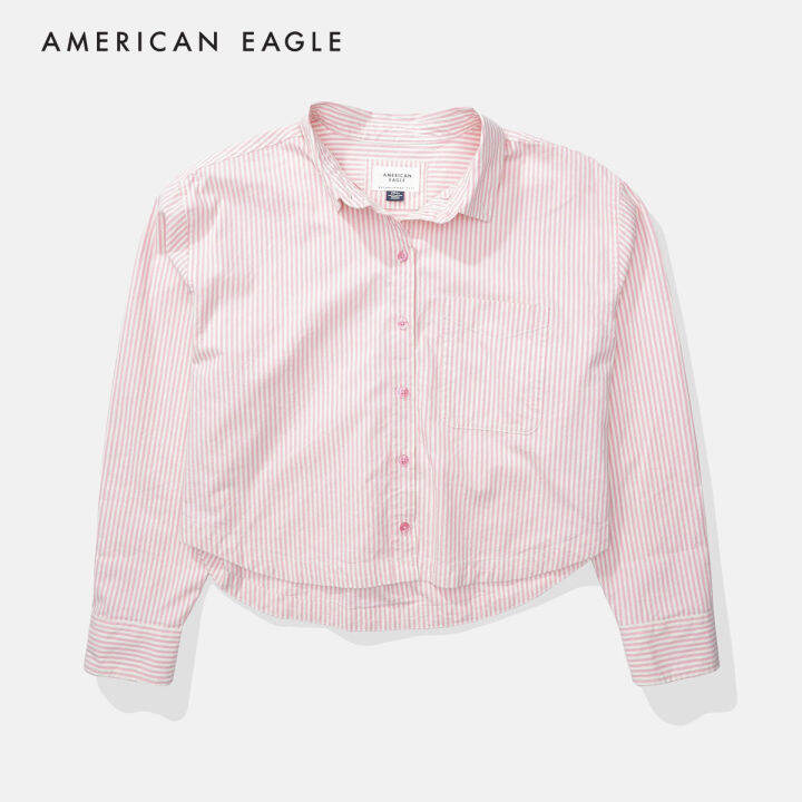 american-eagle-cropped-oxford-button-up-shirt-เสื้อเชิ้ต-ผู้หญิง-อ็อกฟอร์ด-ครอป-nwsb-035-5265-615