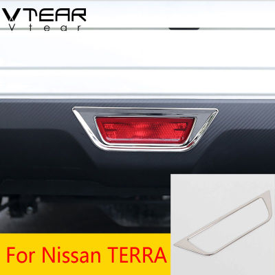 Vtear For Nissan TERRA 2018 2019 2020  foglights cover front rear body Exterior Chromium decoration car-styling accessories