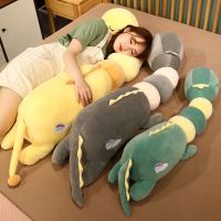 1pc 100/130/150cm Lovely Dinosaur Crocodile Unicorn Deer Plush Toys Long Pillow Sleeping Hug Cushion Dolls for Girls Kids