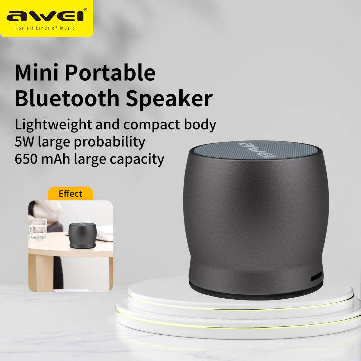 Awei Y500 Bookshelf Speaker Bluetooth-compatible Wireless Powered ...