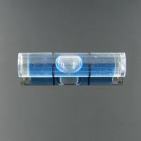 (10 pieces/Lot) 8*35mm Blue Color Round spirit level spirit level vial Frame accessories