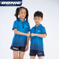 DONIC Table tennis clothes sportswear quick dry short sleeve polo ping pong Badminton Sport Jerseys 2021