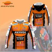 2023 new arrive- xzx 180305  Honda Motogp Repsol Honda Unisex Hoodie 3D All Over Print for Mens 06