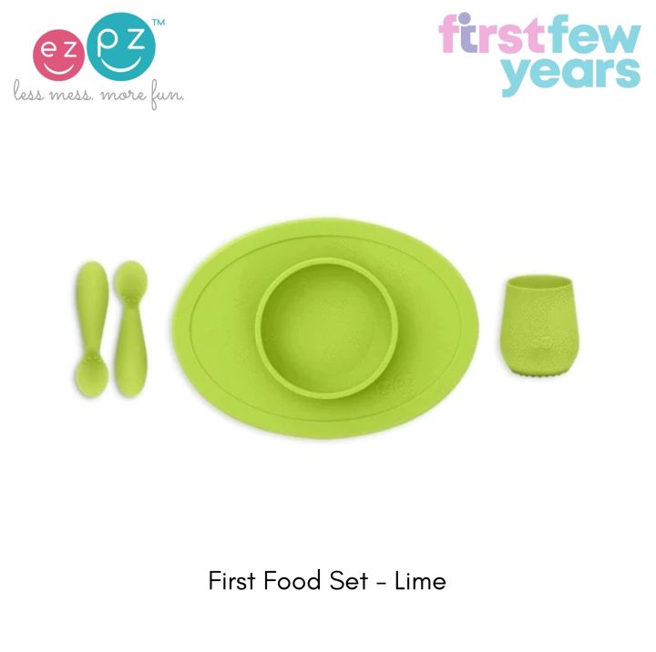 ezpz First Foods Set, Blue