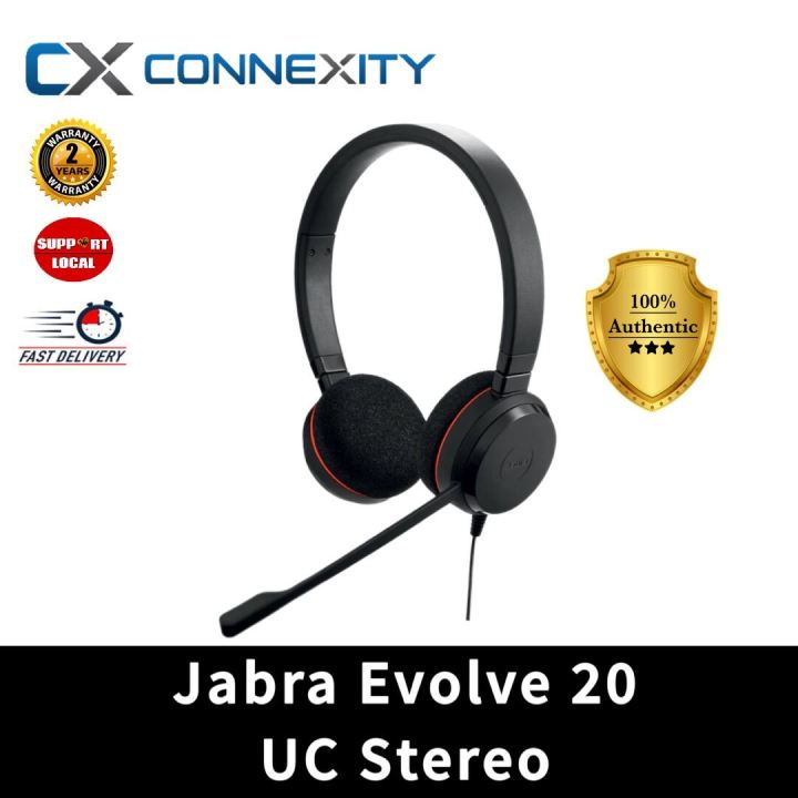 Product  Jabra Evolve 20 UC stereo - headset