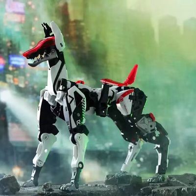 BeastBox Deformation Robots Transformation Roar Dog Animal Toy Cube Model Robot Dog Action Figure Jugetes For Gifts