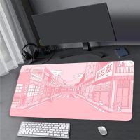 Kawaii Cute Large Mouse Pad pink lanscape Game Mouse Mat Gaming Mousepad Table Carpet Gamer Mausepad Keyboard Mat Office Mats 900x400mm